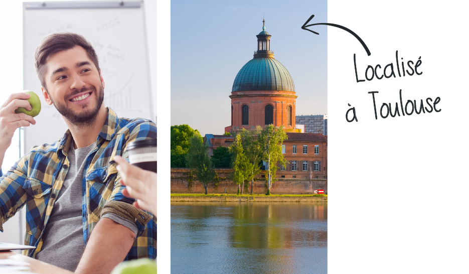 Localisé à Toulouse